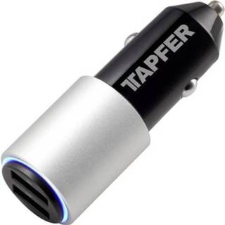 Tapfer TCC 1000 QC 1613178 USB-oplader Auto, Vrachtwagen Uitgangsstroom (max.) 3000 mA 2 x USB 4897048576576