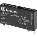 👉 Finder Halfgeleiderrelais 1 stuks 34.81.7.005.9024 Schakelspanning (max.): 33 V/DC Direct schakelend 8012823297729