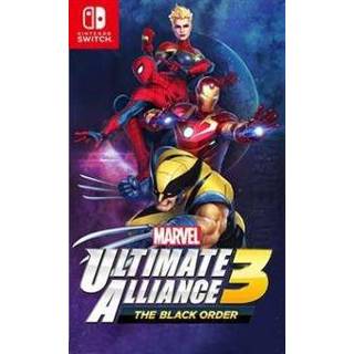 👉 Switch zwart Marvel Ultimate Alliance 3: The Black Order - Nintendo
