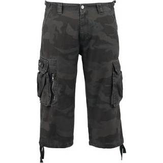 👉 Broek korte zwart Black Premium by EMP 3/4 Army Vintage Shorts (kort) dark camo 4031417622383