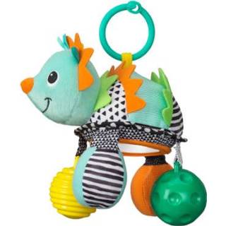👉 Hanger meisjes kleurrijk Infantino Egel met rammelaar 3021105163237