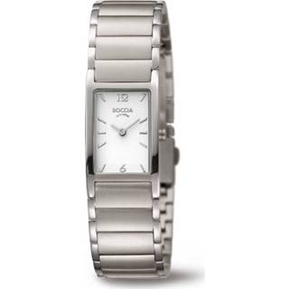 👉 Boccia 3284-01 Horloge titanium zilverkleurig 18 mm