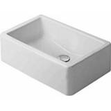 Duravit Vero opzet vero wastafel 60x38 cm. z/overl.wondergliss wit