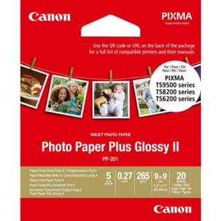 👉 Foto papier Canon PP-201 Glossy II Photo Paper Plus 8,8 x cm – 20 vel 4549292136135