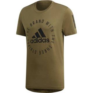 👉 Shirt active mannen zwart Adidas Sport ID heren olijf/zwart