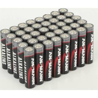 👉 Alkaline batterij active Ansmann batterijen voordeelpak - 20 Micro (AAA) en Mignon (AA)