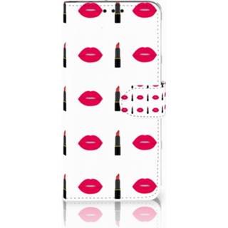 👉 Lippenstift LG V40 Thinq Boekhoesje Design Lipstick Kiss 8720091387362