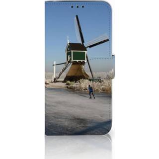 👉 Xiaomi Pocophone F1 Boekhoesje Design Schaatsers 8720091395275