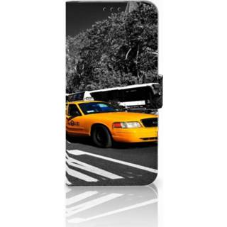 👉 Honor View 20 Boekhoesje Design New York Taxi 8720091434929