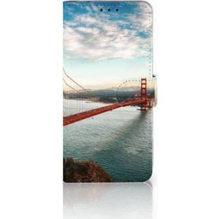 👉 LG V40 Thinq Boekhoesje Design Golden Gate Bridge 8720091504332