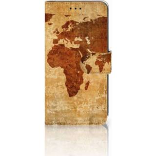 👉 Wereldkaart Xiaomi Mi A2 Lite Boekhoesje Design 8720091521568