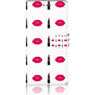 👉 Lippenstift Samsung Galaxy Note 9 Boekhoesje Design Lipstick Kiss 8720091541122