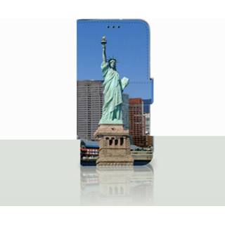 👉 Motorola Moto G7 | Plus Uniek Boekhoesje Vrijheidsbeeld 8720091591301