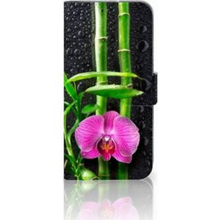 👉 Orchidee Motorola Moto G7 | Plus Boekhoesje Design 8720091926790