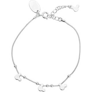 👉 Armband zilverkleurig Mickey & Minnie Mouse Disney by Couture Kingdom - Bracelet 4060587604271