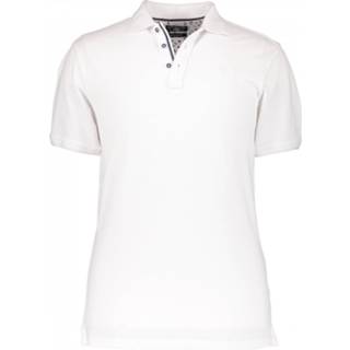 👉 Poloshirt m mannen wit katoen State of Art effen met logo