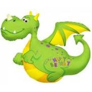 👉 Folie XL groot ballon draak 91,4 cm 8719409087926