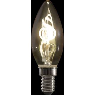 👉 Kaarslamp wit Showtec LED Filament B10 2W warm dimbaar 8717748461810