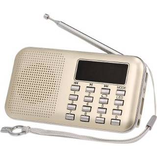 👉 Draagbare radio Y-896 Mini FM Digital Portable 3W Stereo Speaker