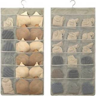 👉 Sock Underwear socks storage bag hanging wall dormitory artifact wardrobe