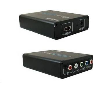 👉 Omvormer active zwart HDMI naar Component