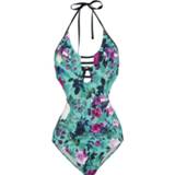 👉 Badpak zwempak Fashion Victim Floraler Monokini meerkleurig 4060587464455