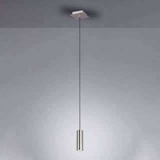 👉 Hang lamp metaal nikkel mat Trio Leuchten a++ Hanglamp Marley 1-lamps