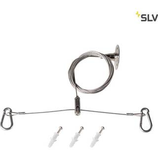 Zilvergrijs zilver SLV Almino Ophangset DM 1002196 4024163223775
