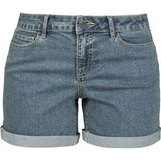 👉 Spijkerbroek korte broek blauw Noisy May Be Lucy Fold Shorts Jeans (kort) 5713728574627