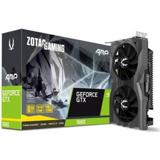 👉 Videokaart Zotac Nvidia GeForce GTX1660 AMP! Edition 6 GB GDDR5-RAM PCIe x16 HDMI, DisplayPort 4053199934713