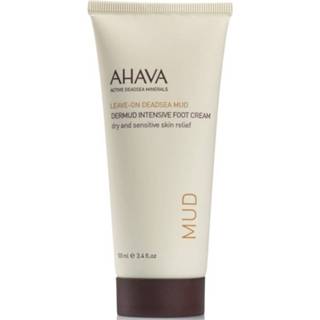 👉 Unisex AHAVA Leave-On Deadsea Mud Dermud Intensive Foot Cream 100 ml