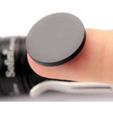 Lens zwart Toughened glass black filter for UV flashlight diameter 19mm thickness 2.0
