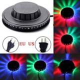Projector Mini 48 LEDs 8W RGB Sunflower Laser Lighting Disco Stage Light Bar DJ Sound Background Wall Christmas Party Lamp