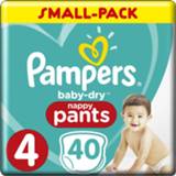 👉 Pamper 4 40 baby's Pampers Baby Dry Pants - maat luierbroekjes