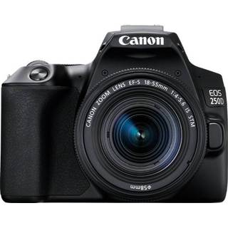 👉 Active zwart Canon EOS 250D Black 18-55 S CP 4549292132717