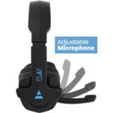 Gaming headset zwart blauw Ewent Play Over-Ear Zwart/Blauw