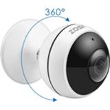 👉 CCTV camera ZOSI Wireless IP WiFi Panoramic Fisheye Video Surveillance 3MP Ultra HD 360 Full Degree View Angel VR