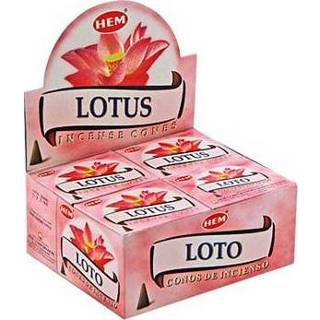 👉 HEM Wierook Kegel Lotus (12 pakjes)