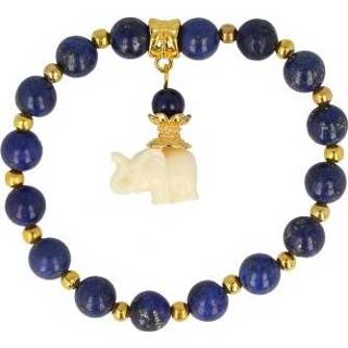 👉 Lapis lazuli kraal active Kralen Armband Olifant (Bijgekleurd) 7440841851899