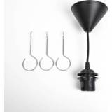 👉 Zwart PVC active Pendel voor Cotton Ball Lampen (Zwart) 8852310109155