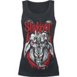 👉 Top meisjes zwart Slipknot Rotting Goat Girls 5054190144902