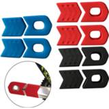 👉 Bike 4 Pcs Bicycle Crank Arm Cover Universal MTB Mountain Accessories Set Protective With Retail Package