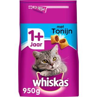 👉 Katten voer Whiskas Brokjes Adult Tonijn - Kattenvoer 3.8 kg 5900951258534 5900951258749