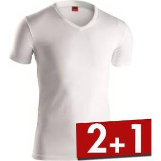 👉 Shirt zwart mannen JBS Basic 13720 T-shirt V-neck * Gratis verzending