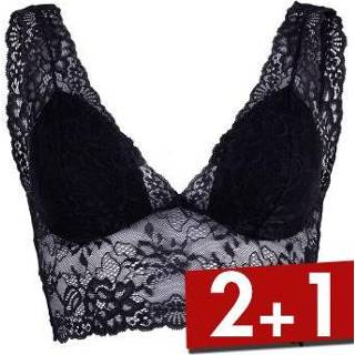 👉 Vrouwen zwart Missya Nicole Bra Top * Gratis verzending