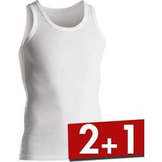 👉 Singlet wit mannen Dovre Rib * Gratis verzending