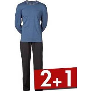 👉 Shirt mannen blauw JBS Long Sleeve Pyjamas 130 * Gratis verzending