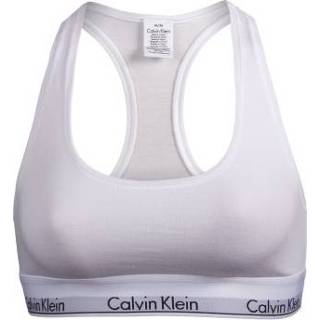 👉 Vrouwen rood Calvin Klein Modern Cotton Bralette * Gratis verzending