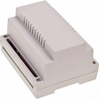 👉 TRU COMPONENTS 4U65110907310 DIN-rail-behuizing 107 x 89 66 Grijs 1 stuks 4058545241958