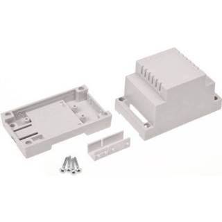 👉 TRU COMPONENTS 4U65050907340 DIN-rail-behuizing 53 x 89 65 Grijs 1 stuks 4058545241965